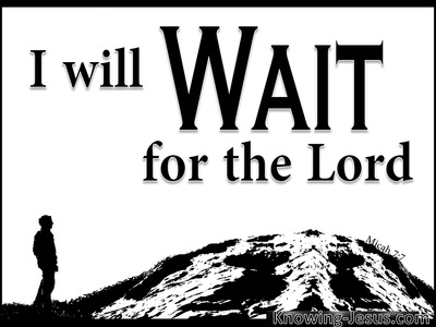 Micah 7:7  Wait Just Wait (devotional)06:23 (white)
